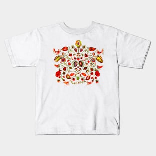 ukrainian florar image Kids T-Shirt